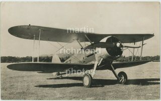 Gloster Gladiator Real Photo Postcard,  Hb467