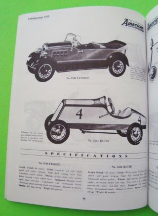 EVOLUTION OF THE PEDAL CAR & OTHER RIDING TOYS 1884 - 1970 ' s,  PRICES 1993 Xlnt, 3