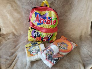 Archie Vinyl Backpack Retro Vintage With Tags From Archie Comic Series