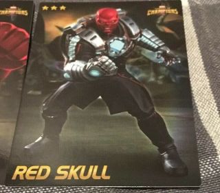 Marvel Arcade Contest Of Champions Cards Rogue Spider Gwen Red Hulk & Skull 5crd 3