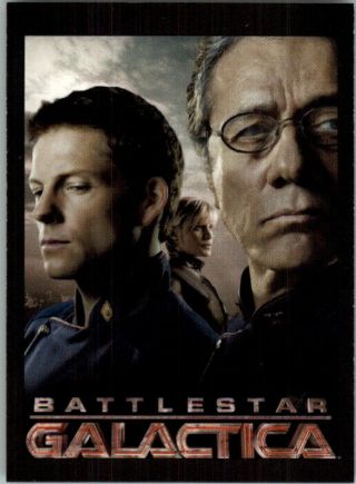 2008 Battlestar Galactica Season 3 Shelter Posters S5 L Adama/w Adama/thrace