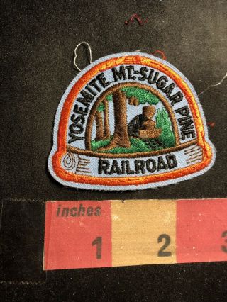 Near National Park Yosemite Sugar Pine Railroad Patch (railroad Train) 95wl