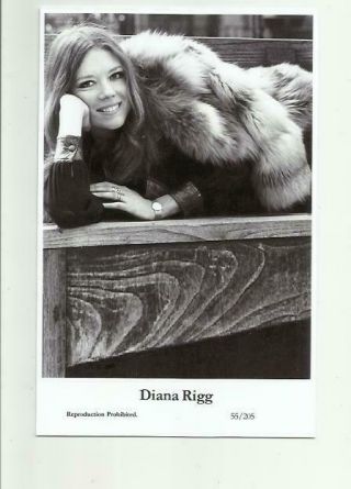N474) Diana Rigg Swiftsure (55/205) Photo Postcard Film Star Pin Up Avenger