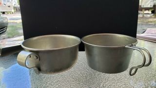 Rocky Tin 1 C Measuring Cup& 1 Tin Drinking Cup