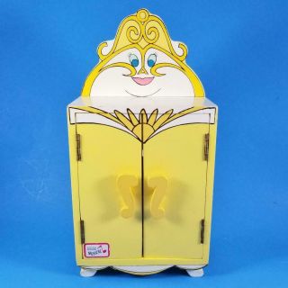 Disney Beauty And The Beast Enchanted Wardrobe Musical Jewelry Box Schmid Vintag