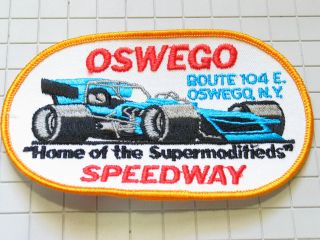 Oswego Speedway Modified Racing Patch York Race Track