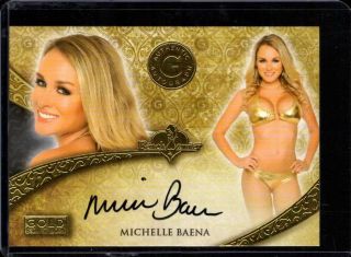 Michelle Baena 2016 Benchwarmer Gold Auto Preview