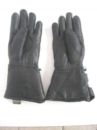 Small Leather Motorcycle Gloves With Thinsulate Lining