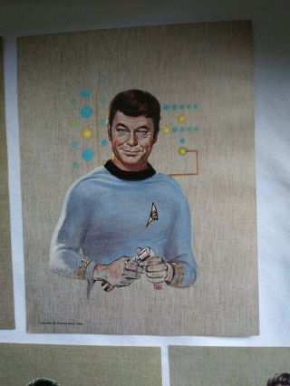 Vintage Star Trek Art 1976 Kelly Freas Prints Complete Set of 7 Bid Now 4