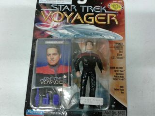 Vintage 1995 Playmates Star Trek Voyager Commander Chakotay (dd) (c21)