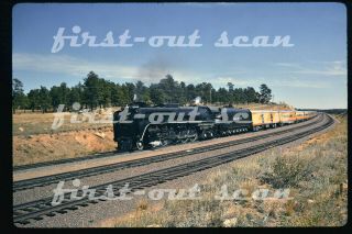 Slide - Union Pacific Up 8444 Steam Passenger Special Action Sept 1969