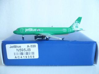 Aeroclassics Jetblue Airways A320,  Boston Celtics Reg.  N595jb,  1:400 Scale
