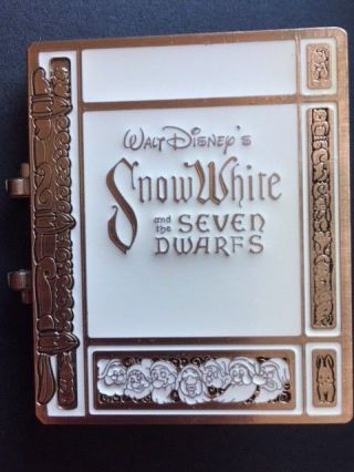 Treasures Of Walt Disney Archives Reagan Library Storybook Snow White D23 Pin