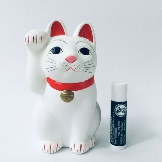 Maneki Neko Beckoning Cat Fortune Item Cat Neko H12cm Japanese Japan Ornament
