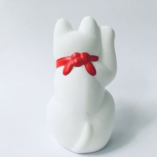 Maneki neko beckoning cat Fortune item cat Neko H12cm Japanese Japan Ornament 5