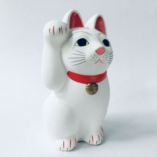 Maneki neko beckoning cat Fortune item cat Neko H12cm Japanese Japan Ornament 8