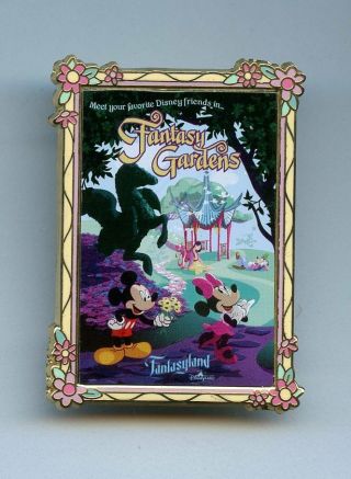 Wdi Disney Fantasy Gardens Mickey Minnie Mulan Mushu Goofy Poster Cast 500 Pin