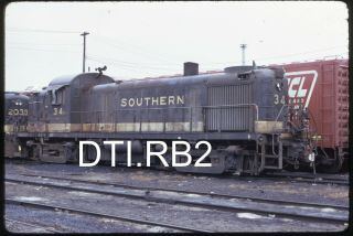 Do7 Sou Southern Railway 34 Sharonville Oh Ohio Alco Rs3 Slide