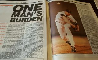 THE NATIONAL SPORTS DAILY NEWS PAPER SEPTEMBER 12 1990 R.  CLEMENS RAIDERS JORDAN 3
