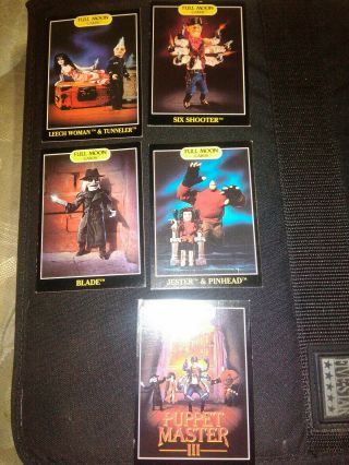 Full Moon Puppet Master 3 Trading Cards 1991