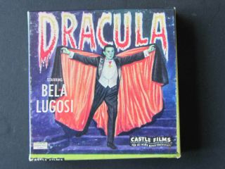 Castle Films Dracula Bela Lugosi 8mm No 1023 Rare Headline Edition