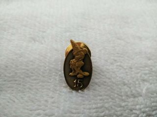 Mickey Mouse Disney 15 Years Of Service Cast Member Employee Pin - No Box