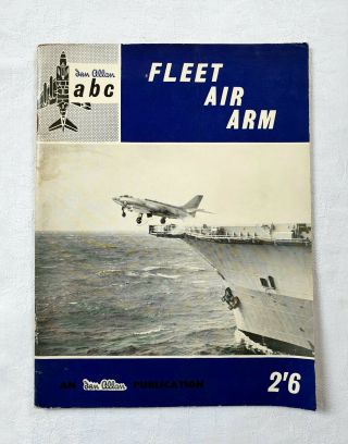 Vintage Ian Allan Abc Fleet Air Arm Booklet By John W.  R.  Taylor