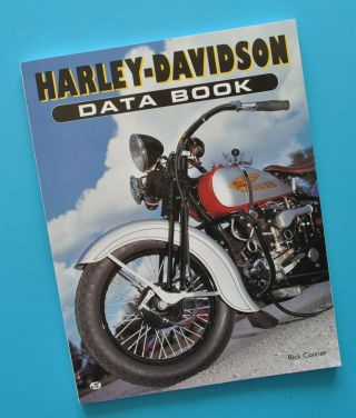 1903 - 96 Harley Data Book 9e 7d Jd Fd Dl Vld El Vlh Ulh Us Wl Ga Fl Flh Xlh Xlch