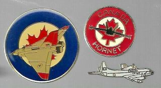 Plane Pins: Canada Fighter Jet; Canada Hornet; Canada Cp 140