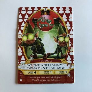 Wayne Lanny Sorcerers Magic Kingdom Christmas Mvmcp Party Card P2 02/p -