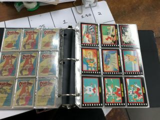 1987 Topps Who Framed Roger Rabbit? Complete Set of 132 Cards & 22 Stickers (NM) 2