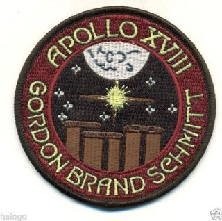Apollo 18 - 3.  5 Inch Patch - Ap18 - 01b