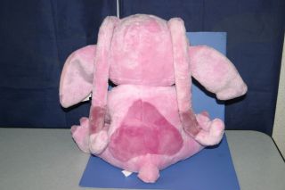 DISNEY Store LILO&Stitch Angel Wing Pink BIG Plush Doll 12 
