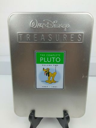 Walt Disney Treasures The Complete Pluto Tin Set Limited 22,  135 Of 65,  000