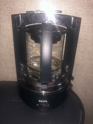 Krups 8 Cup Moca Brew Drip Coffee Maker Machine Type F 468 B Made If France