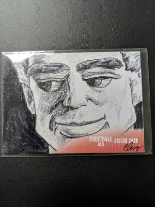 Fireball Xl5 Sketch Card By ??? Unstoppable Cards