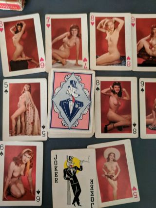 Art Studies Deck Of Playing Cards,  Vintage,  Stag Party Item,  Pin Up Models
