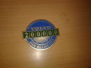 Volvo High Mileage Badge - 200,  000 200k - Rare