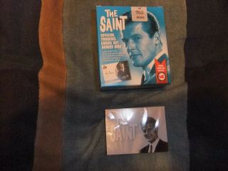 Roger Moore The Saint 36 Card Set With Empty Box Unstoppable No Inserts Itc