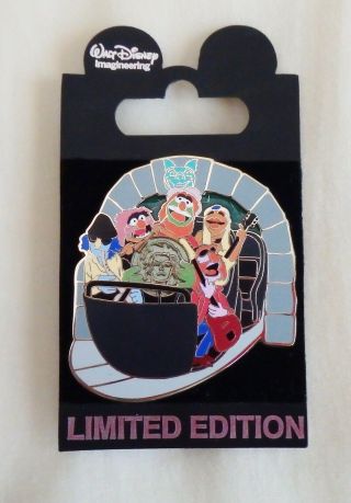 Pin 1 Of 250 Wdi Haunted Mansion Doombuggy Muppet Band With Madame Leota Disney