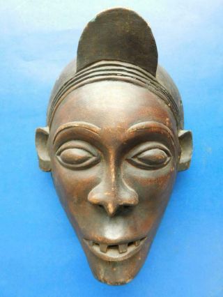 M2 Chokwe ‘mwana Pwo’ Dem Republic Congo Mid 20thc African Female Mask