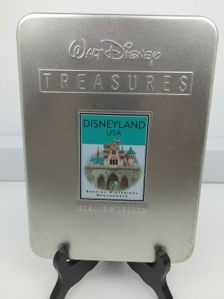 Walt Disney Treasures Disneyland Usa Tin Set Limited 19,  445 Of 150,  000