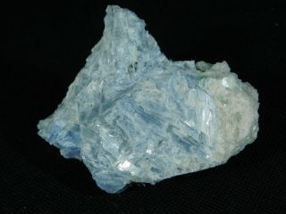 A 100 Natural Light BLUE Paraiba KYANITE Crystal Cluster With Quartz 108gr e 4