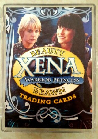 Xena Warrior Princess Trading Cards Complete Set Beauty & Brawn 72 Rittenhouse