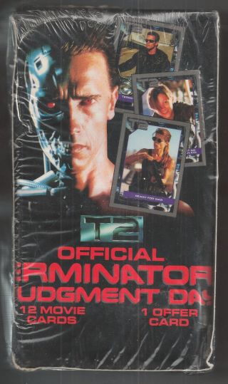 1991 Impel Terminator 2 Judgment Day Movie Box 36 Packs Premier Edition