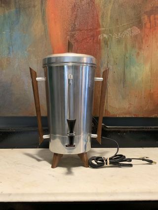 Vintage Mid Century Modern Tricolator Coffee Percolator 32 Cup