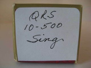 Sing - Qrs Player Piano Roll 10 - 500 - No Damage