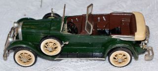 Completed Vintage Plastic Model Of Antique Model Car From Dad ' s Work Shop 3