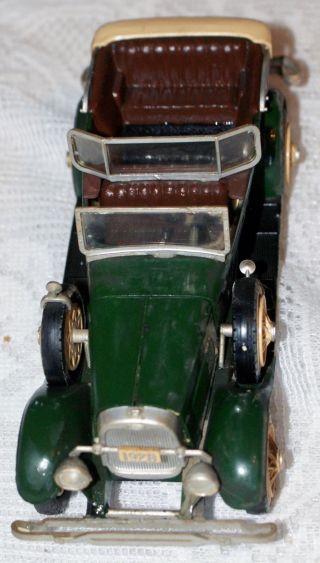 Completed Vintage Plastic Model Of Antique Model Car From Dad ' s Work Shop 4