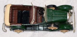 Completed Vintage Plastic Model Of Antique Model Car From Dad ' s Work Shop 5